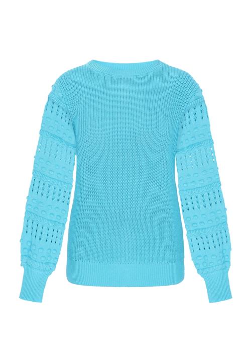 Usha Pullover  cyanblå
