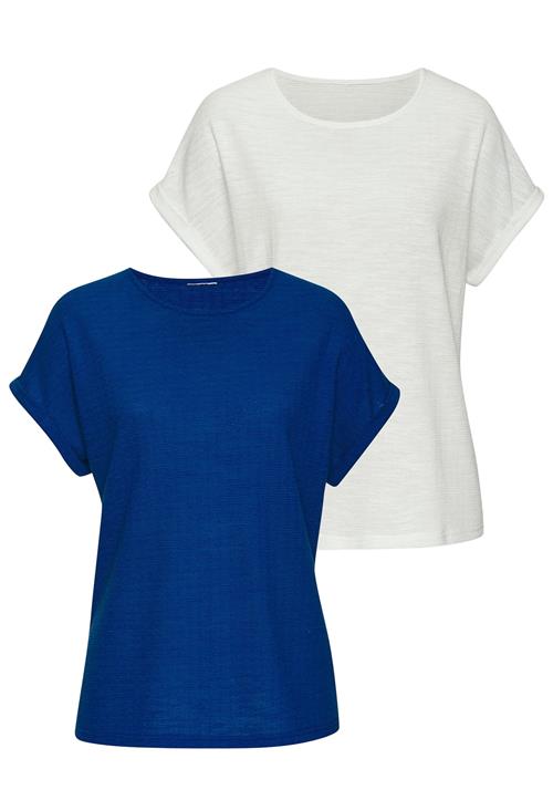 VIVANCE Shirts  blå / naturhvid