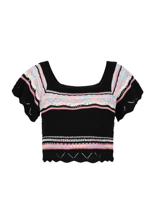 IZIA Pullover  ecru / lyseblå / lyserød / sort