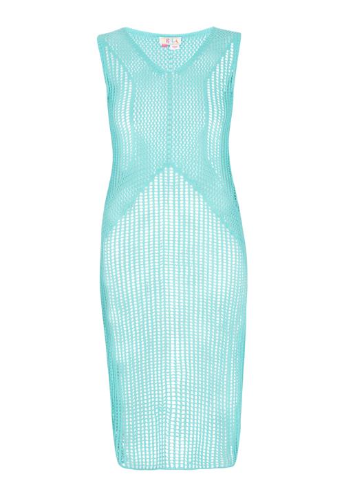 IZIA Strikkjole  turkis