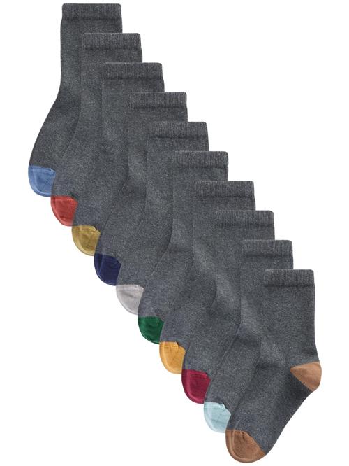 Next Sokker  mokka / grå-meleret / grøn / magenta