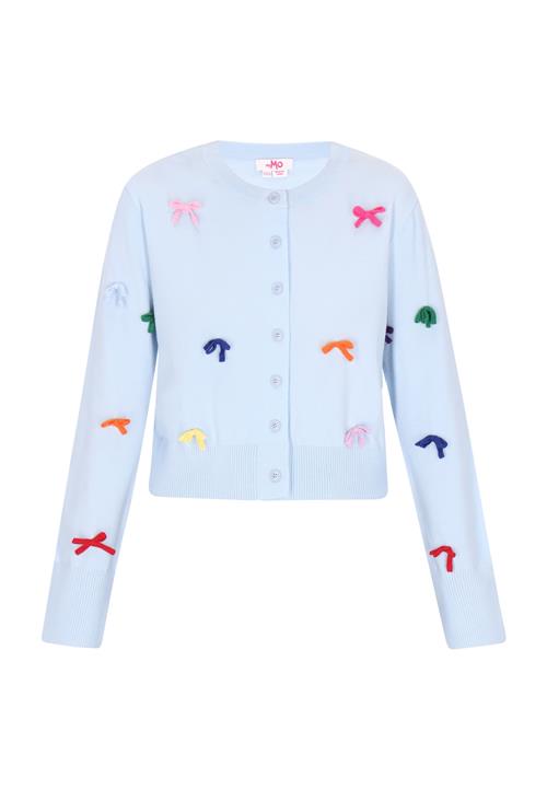 MYMO Cardigan  blå / lyseblå / orange / pink