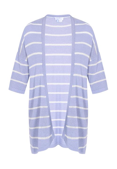 usha BLUE LABEL Cardigan  lilla / hvid