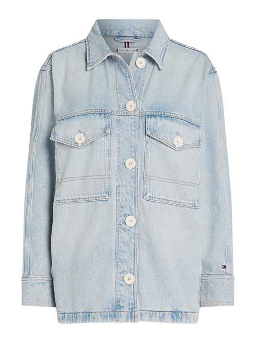 TOMMY HILFIGER Overgangsjakke  lyseblå