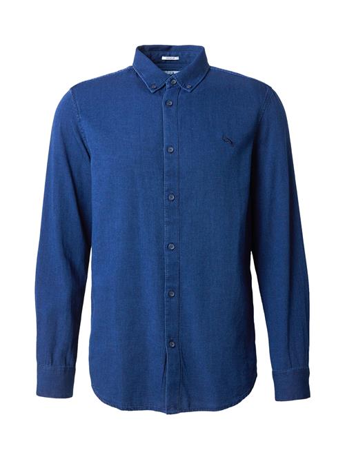 WRANGLER Skjorte 'OXFORD SHIRT'  blå