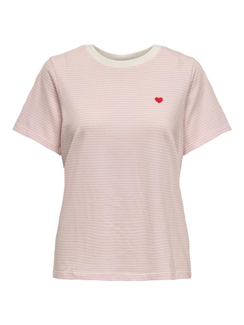 JDY Shirts 'JDYPisa'  lyserød / hvid