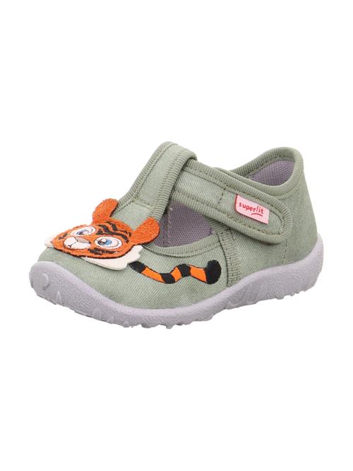 SUPERFIT Hjemmesko 'Spotty'  lysegrøn / mandarin / hvid
