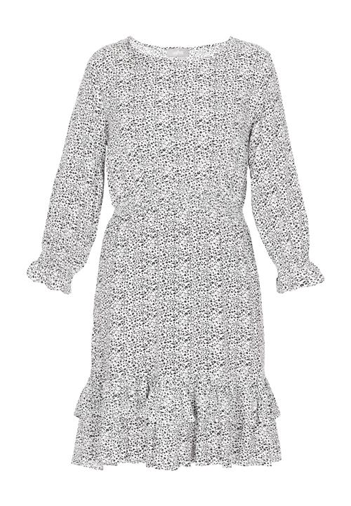 Usha Kjole 'Fashion Look'  sort / hvid