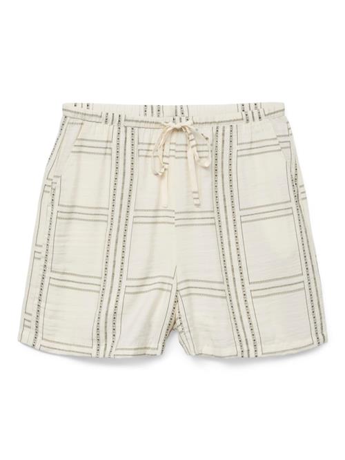 VERO MODA Bukser 'VMJOSIE BERTA'  khaki / hvid