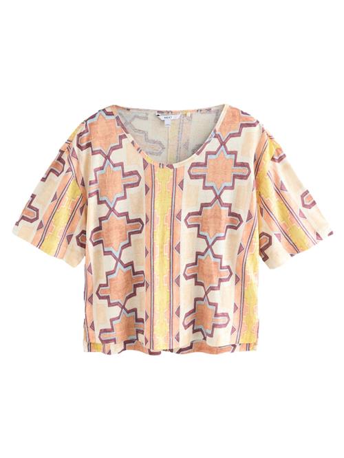 Next Shirts  beige / lysegul / lilla / pastelorange