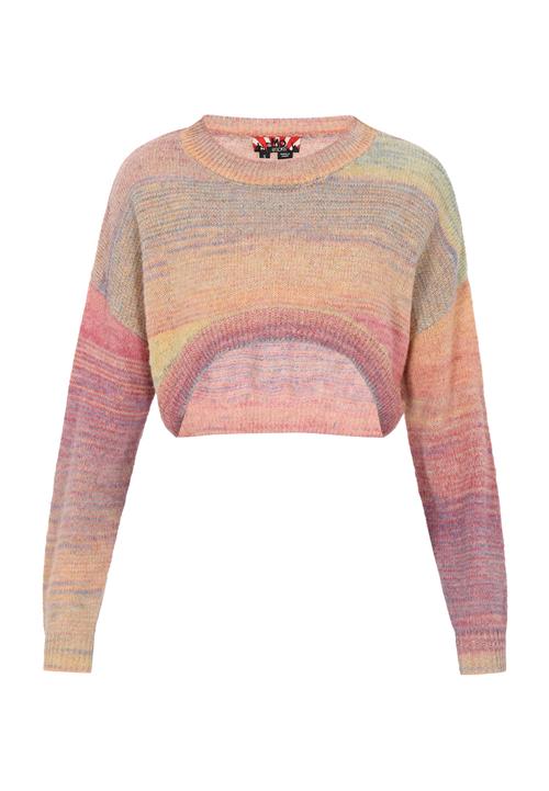MYMO Pullover  grøn / pink