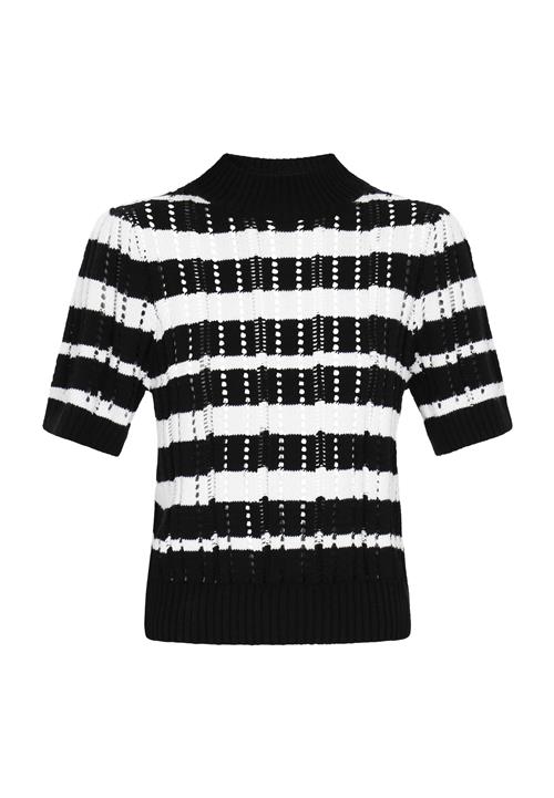 IZIA Pullover 'Boho'  sort / hvid