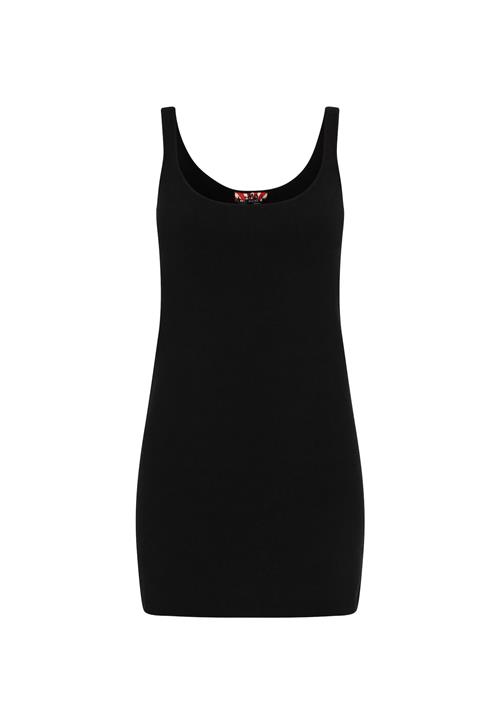 MYMO Strikkjole 'Fashion Look'  sort