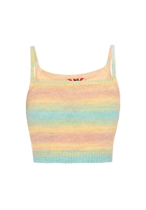 MYMO Sticktop 'Back To School'  lyseblå / gul / abrikos