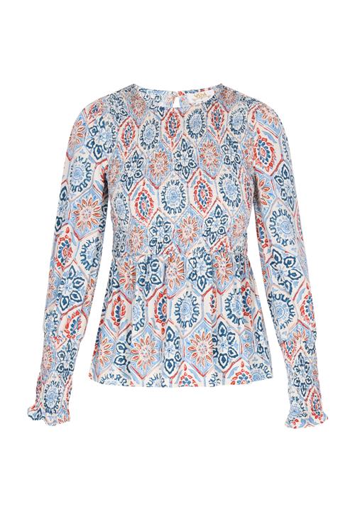 usha FESTIVAL Bluse 'Festival'  blå / rød / hvid