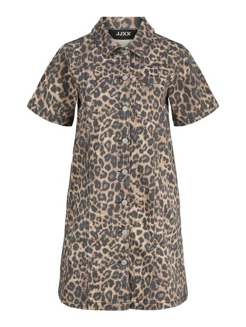 JJXX Blusekjole 'JXAMOR SARAH'  beige / brun / sort