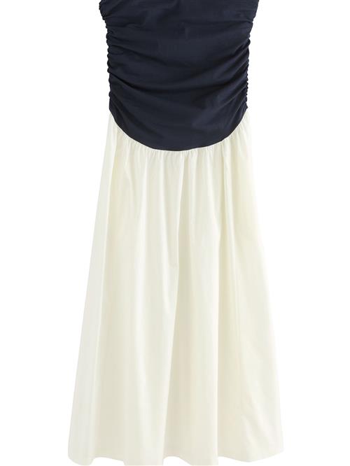 Next Kjole  marin / hvid