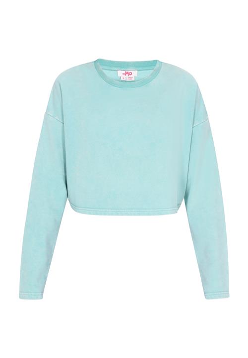 MYMO Sweatshirt 'Fashion Look'  turkis