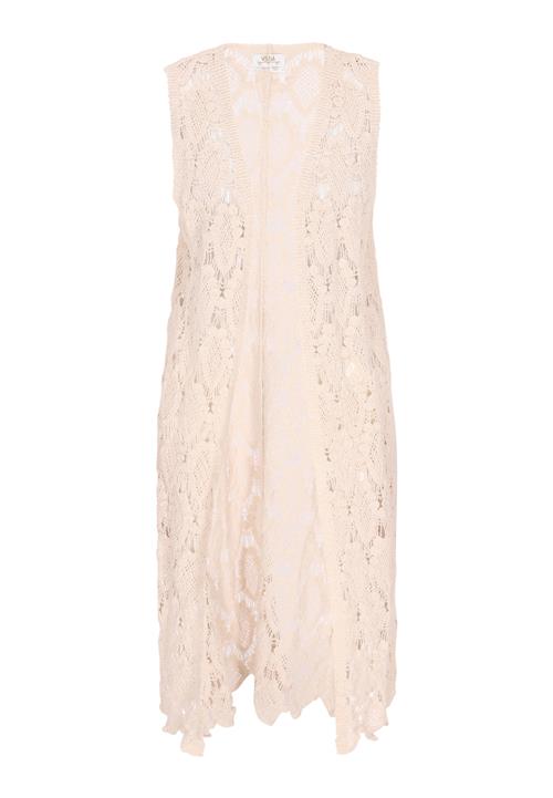 usha FESTIVAL Strikvest 'Fashion Look'  creme