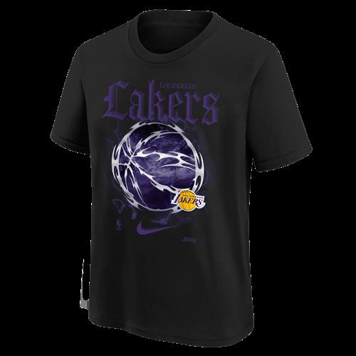 New York Knicks Courtside "Halloween" Nike NBA Max90-T-shirt til større børn - sort