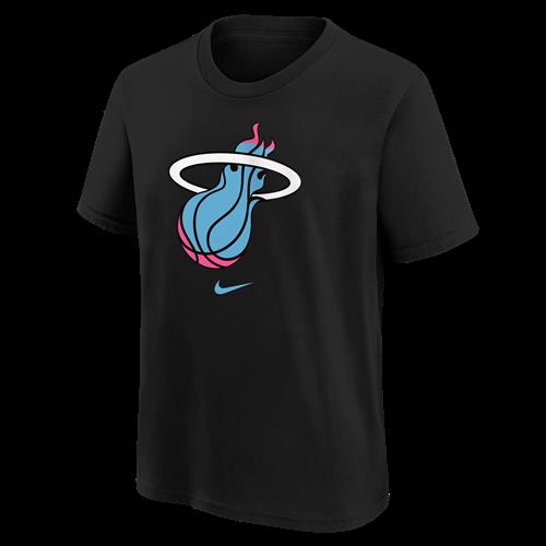 Los Angeles Lakers City Edition kortærmet T-shirt til større børn - sort