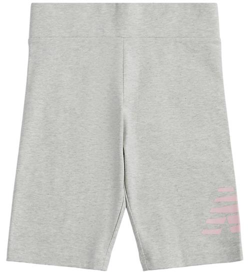 New Balance Cykelshorts - Stacked Logo - Ash Heather