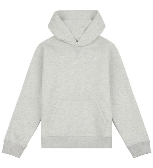 New Balance Hættetrøje - Logo - Ash Heather