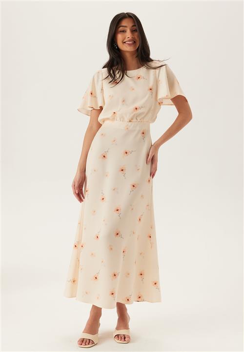 Bubbleroom Occasion Butterfly Sleeve Ankle Dress