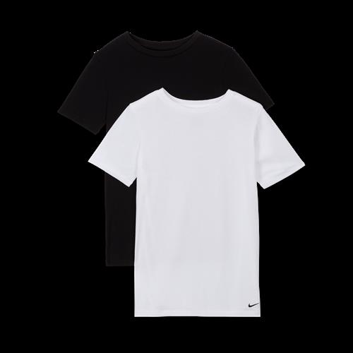 Nike-crew-undertrøje til større børn (2 stk.) - sort