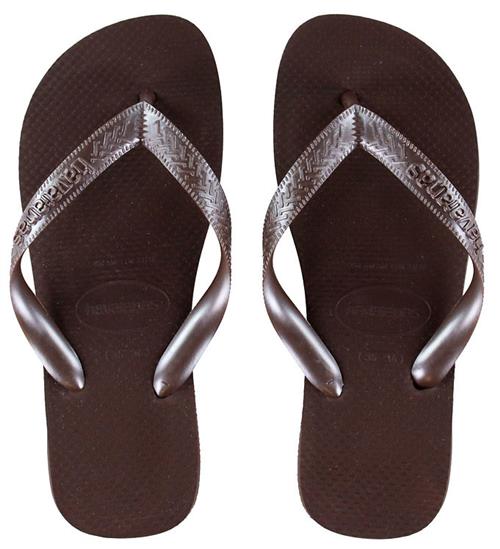 Havaianas Klipklapper - Top Tiras - Dark Brown