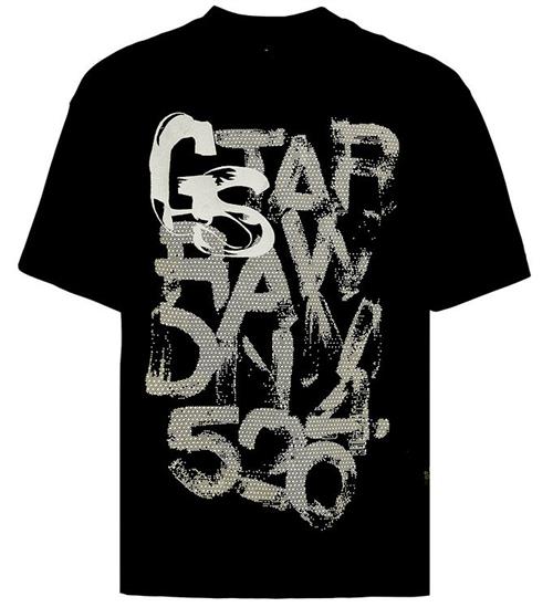 G-Star Raw T-shirt - Oversize - Dk Black