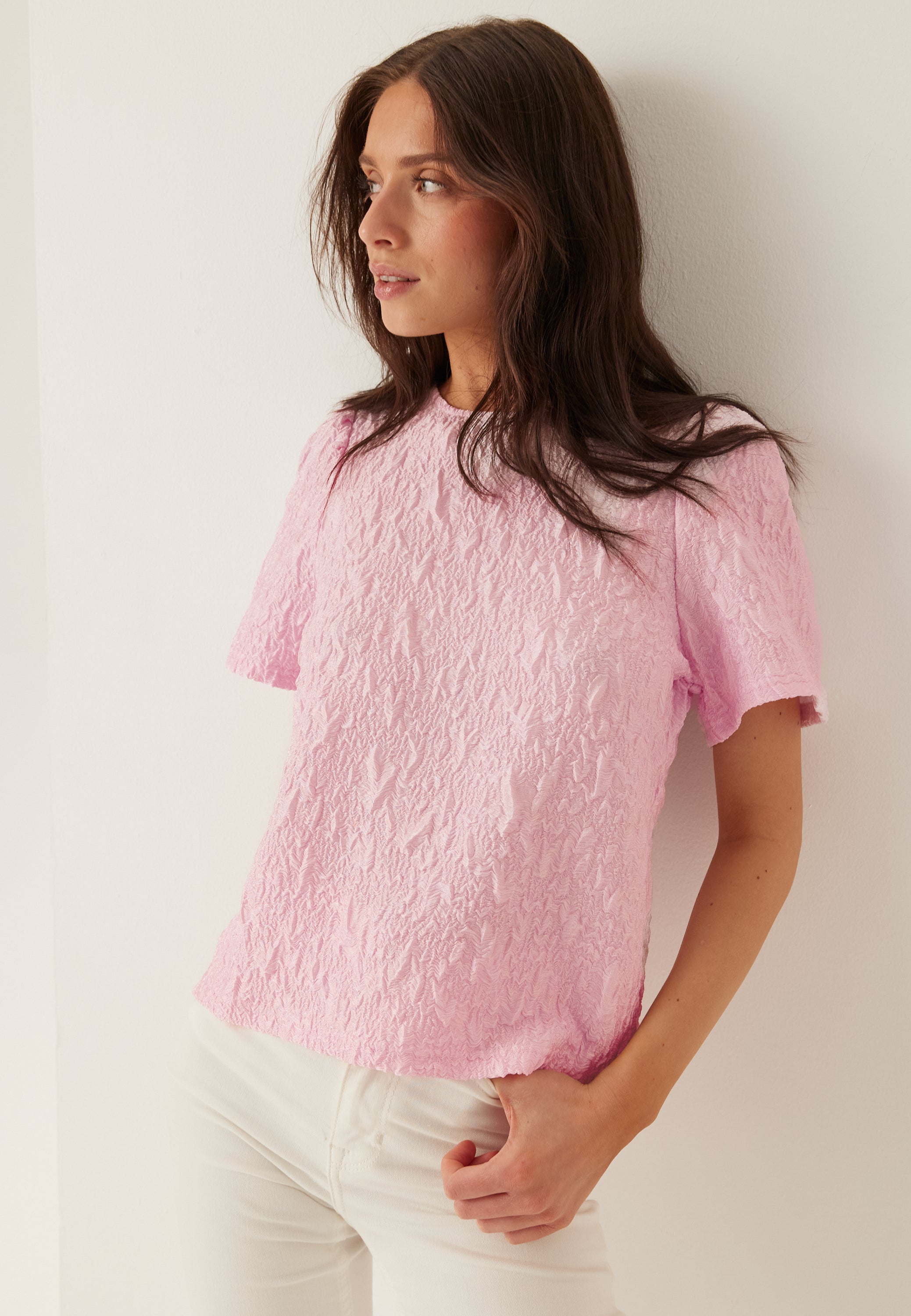 VILA Visophia O-neck S/S TOP