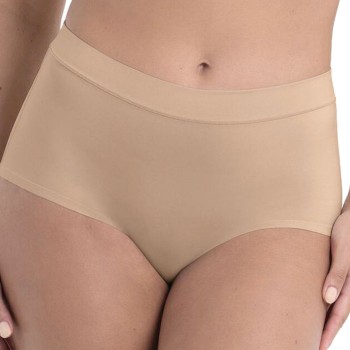 Anita Trusser Essentials Seamless High Waist Brief Beige Small Dame