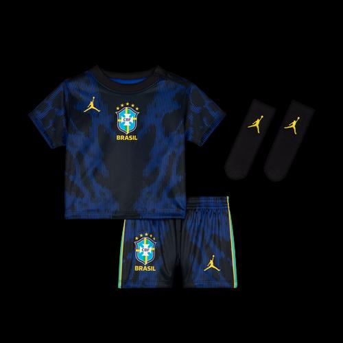 Brazil 2026 Stadium Away Nike Football Replica-sæt i tre dele til babyer/småbørn - blå