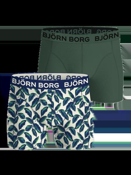 Björn Borg Bamboo Cotton Blend Boxers 2-pack Grøn, XXL