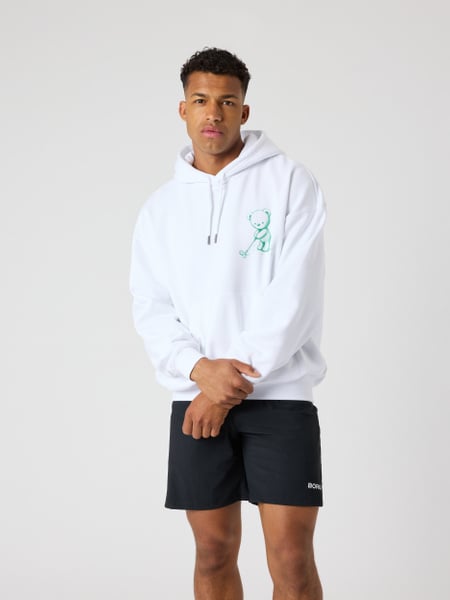 Björn Borg Borg Oversized Hoodie Hvid, S