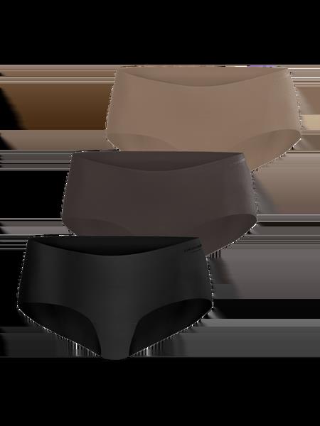 Björn Borg Invisible Hipster 3-pack Sort, L