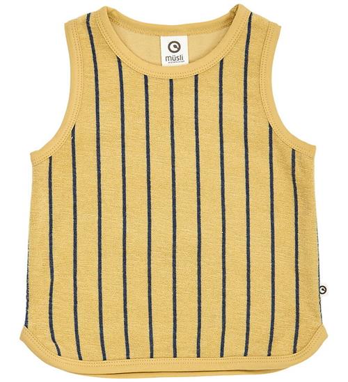 Müsli Tanktop - Frotté - Hemp/Navy