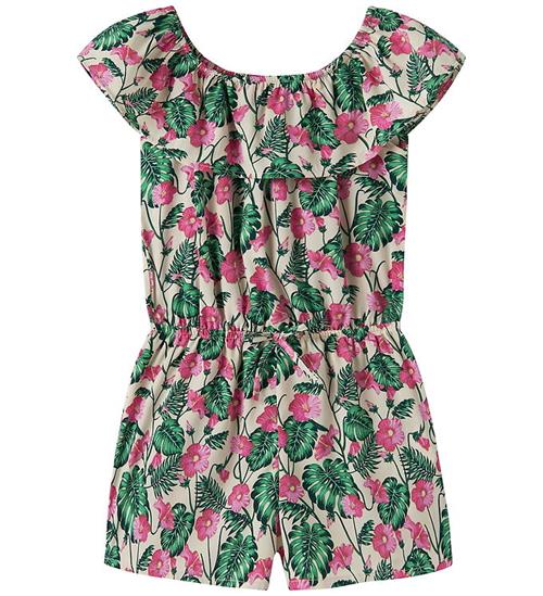 Name It Buksedragt - NkfVinaya - Summer Sand/Hibiscus