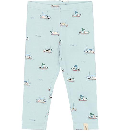 Petit Piao Leggings - PPStar - Illusion Blue Boat AOP