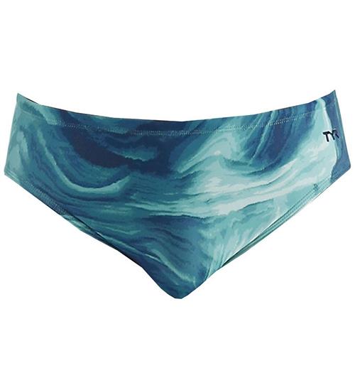 TYR Badebukser - Mezio Racer - Teal/Multi
