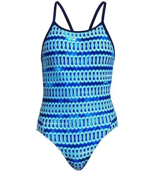 Funkita Badedragt - Diamond Back - Jet Propulsion