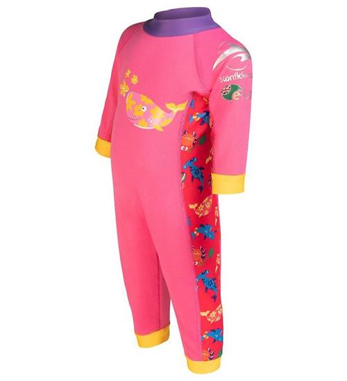 Konfidence Badeheldragt - Pink/Yellow Joni