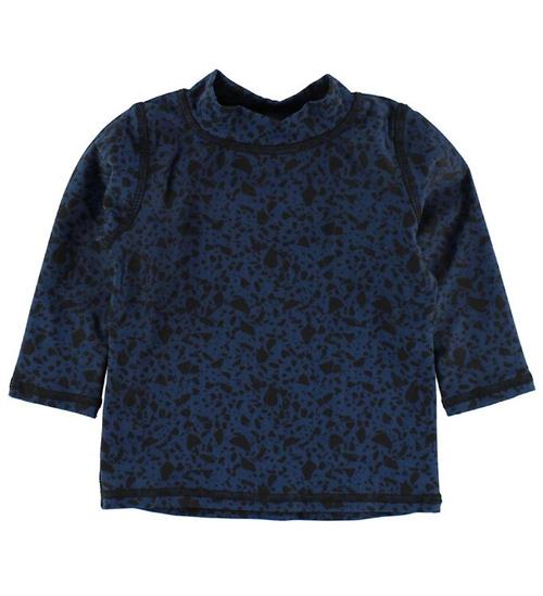 Soft Gallery Badebluse - Astin - Navy m. Prikker
