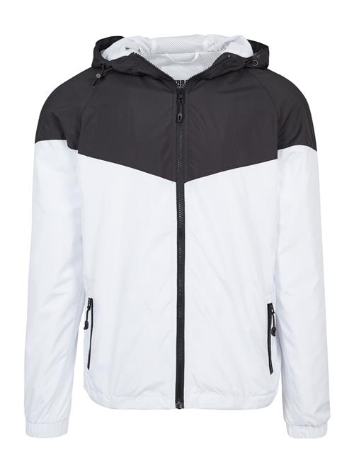 Urban Classics Overgangsjakke  sort / hvid