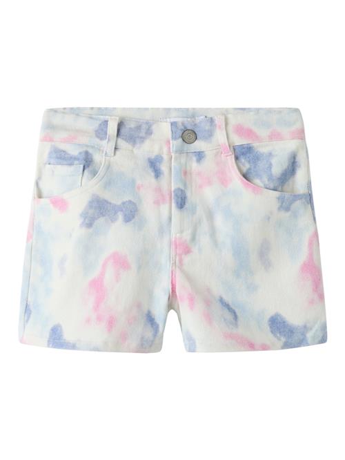 NAME IT Shorts Rose Cloud Dancer Tie Dye