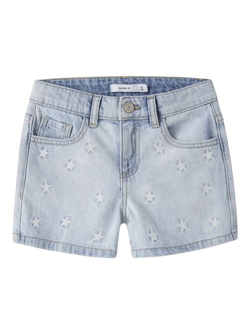 NAME IT Denim Shorts Bella Light Blue Bleached Stars