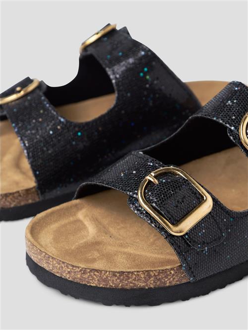 NAME IT Sandal Flora Black Glitter