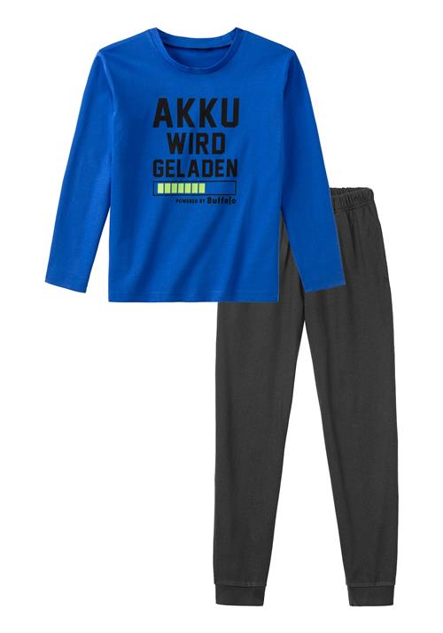 BUFFALO Nattøj  blå / æble / sort