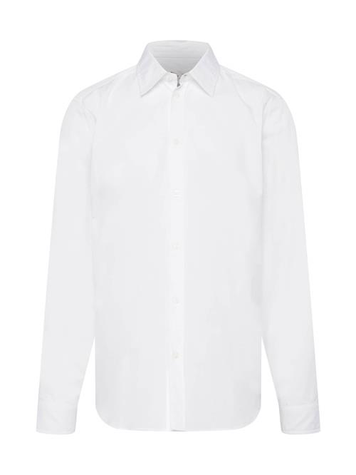 ABOUT YOU x Alvaro Soler Skjorte 'Adrian'  hvid